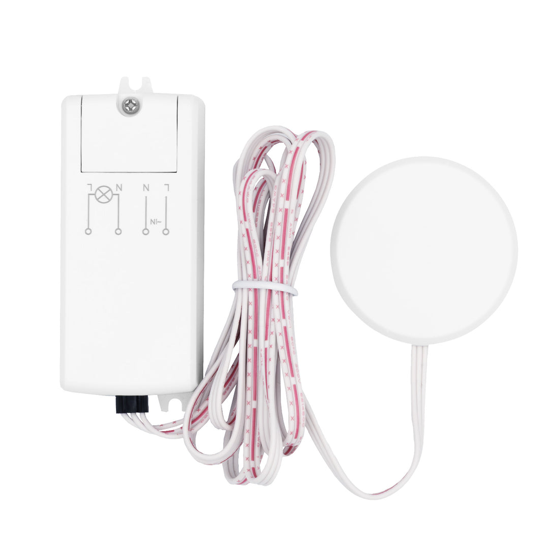 Dotykový spínač pro zapuštěnou montáž Maclean, <40 mm, 110–240 V AC, max. zatížení 600 W pro LED, MCE824