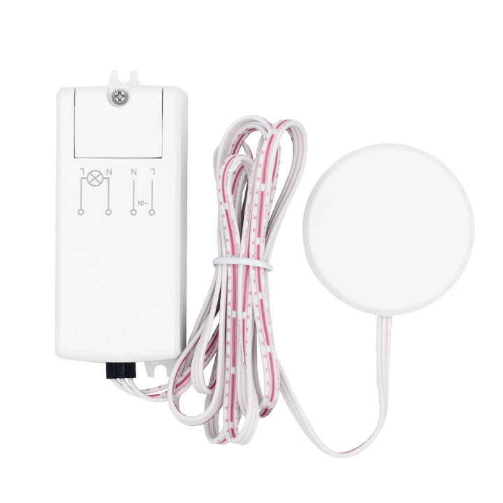 Dotykový spínač pro zapuštěnou montáž Maclean, <40 mm, 110–240 V AC, max. zatížení 600 W pro LED, MCE824