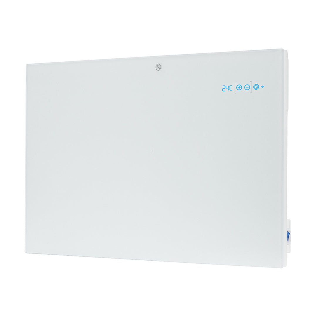 Elektrický infračervený radiátor IR Lafe, výkon 500 W, dotykový panel, ThermoSmart