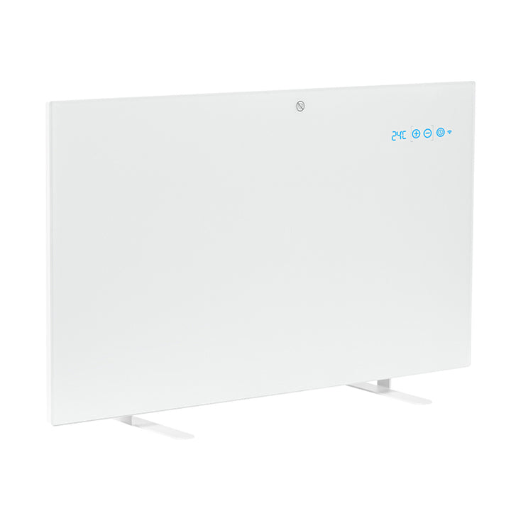 Elektrický infračervený radiátor IR Lafe, výkon 500 W, dotykový panel, ThermoSmart