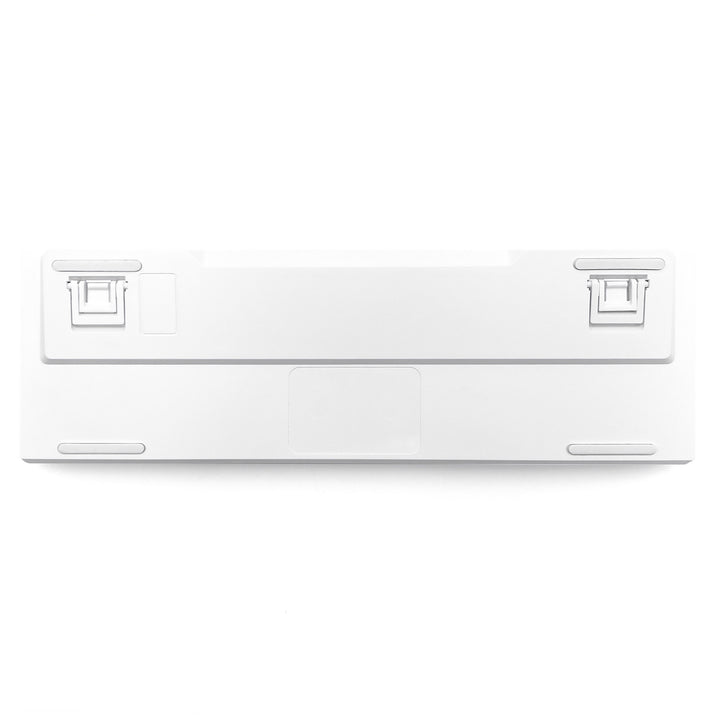 RED CORE MX60 – herní mechanická klávesnice typu short 60 %, mechanické spínače silent RED, barevné podsvícení, 68 kláves, USB-C. Barva: bílá/modrá. Mediatech