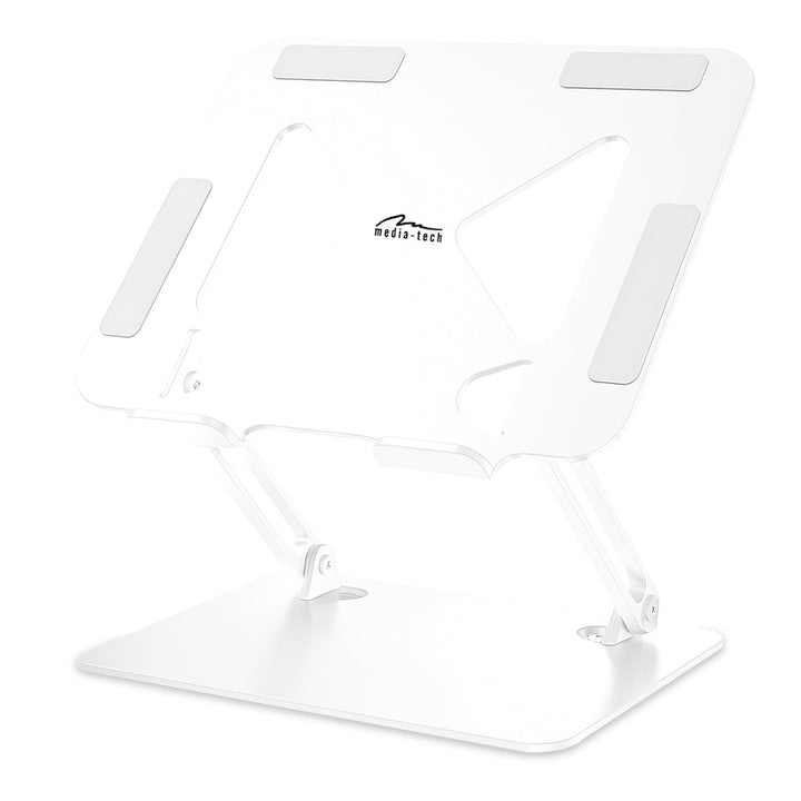 Nastavitelný, ergonomický stojan na notebooky 10–17 palců LAPTOP STAND MT2661W, Mediatech