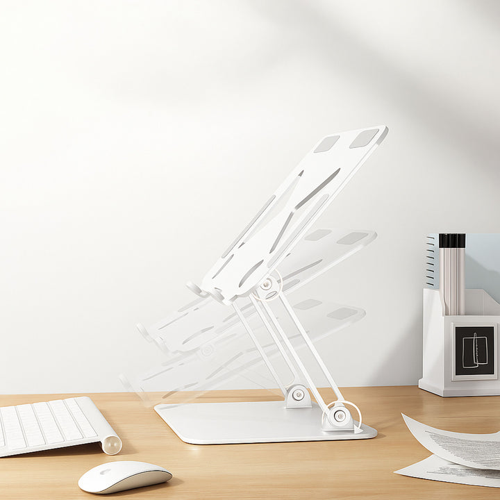 Nastavitelný, ergonomický stojan na notebooky 10–17 palců LAPTOP STAND MT2661W, Mediatech
