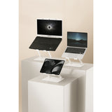Nastavitelný, ergonomický stojan na notebooky 10–17 palců LAPTOP STAND MT2661W, Mediatech