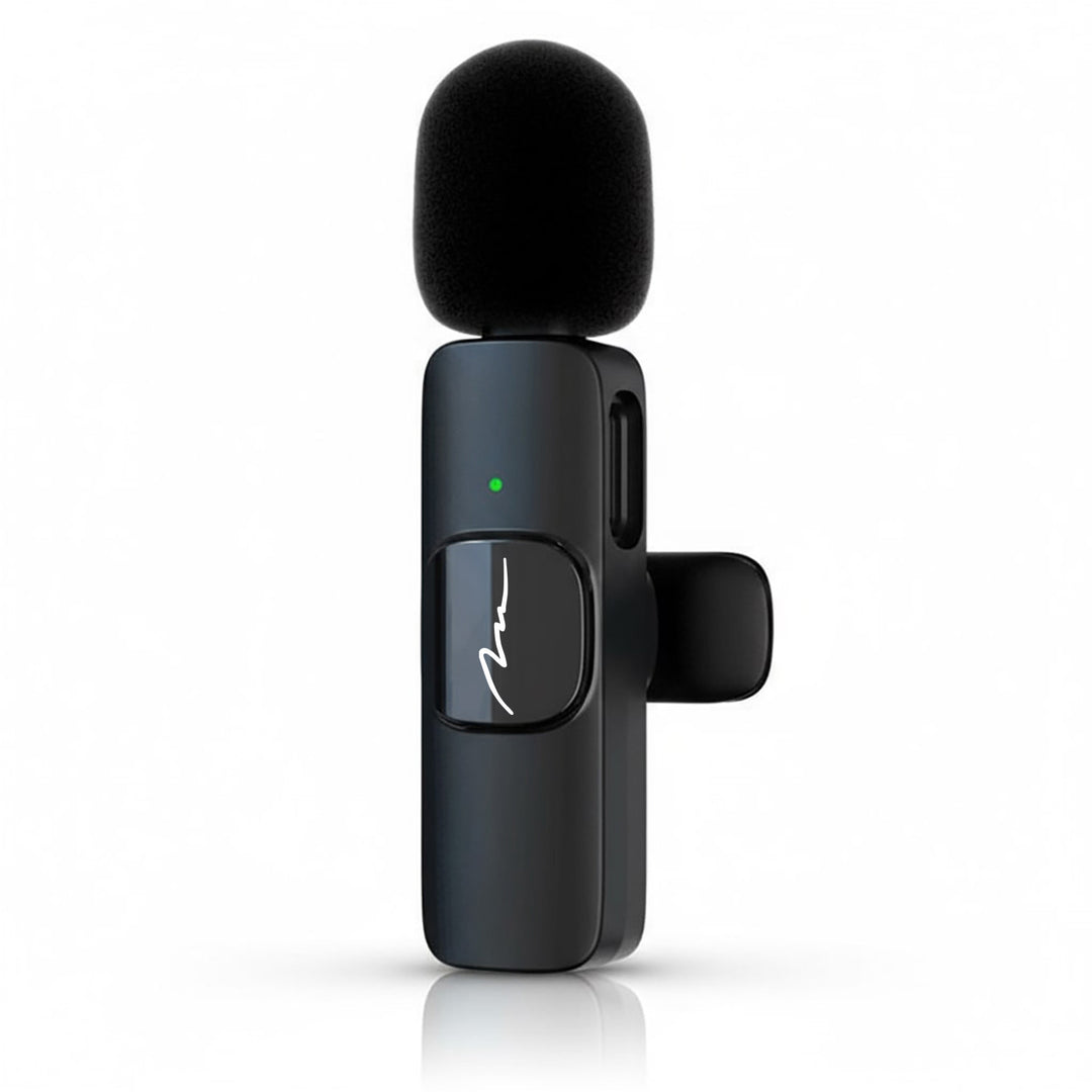 MICRO-MIC DUO – 2x bezdrátový klopový mikrofon (sada), s klipem, iOS a Android (OTG), mini, supercitlivý. USB-C a LIGHTNING, Mediatech