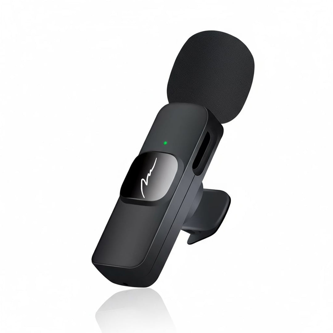 MICRO-MIC DUO – 2x bezdrátový klopový mikrofon (sada), s klipem, iOS a Android (OTG), mini, supercitlivý. USB-C a LIGHTNING, Mediatech