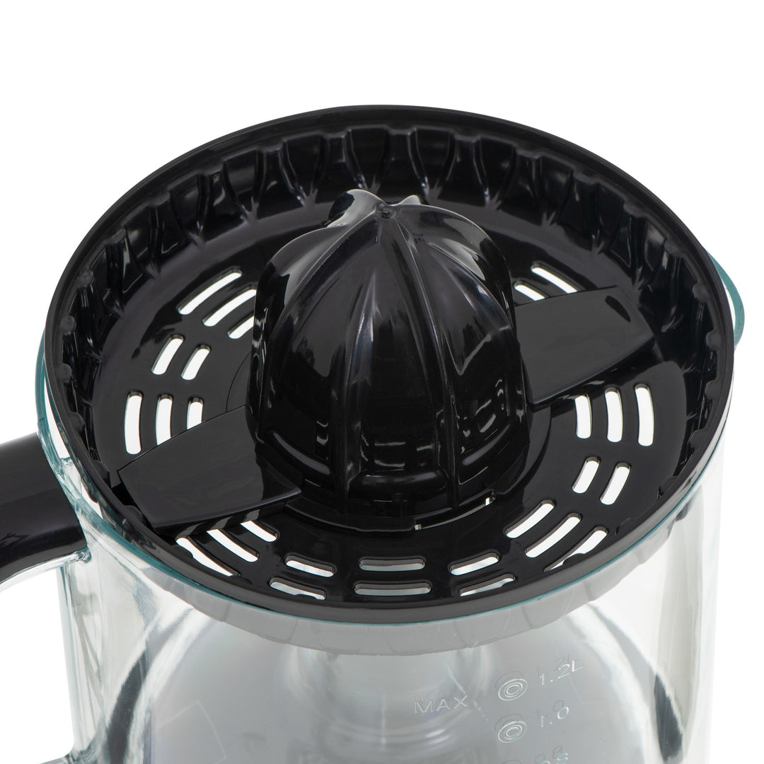 Odšťavňovač citrusů Adler, objem 1,2 l, maximální výkon 60 W, černý, AD 4012