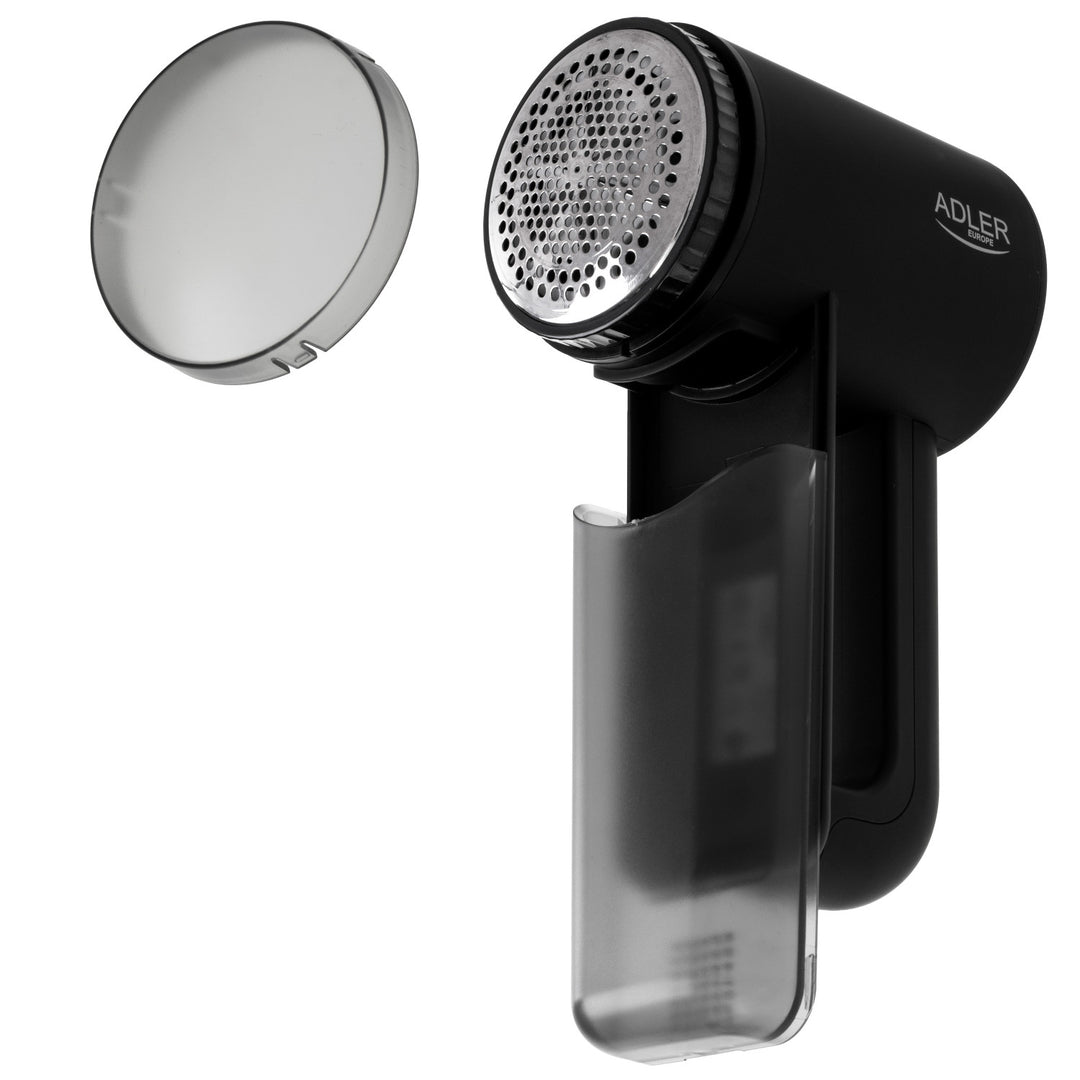 Adler odstraňovač žmolků, LCD displej, 3 rychlosti, černý, AD 9617 black