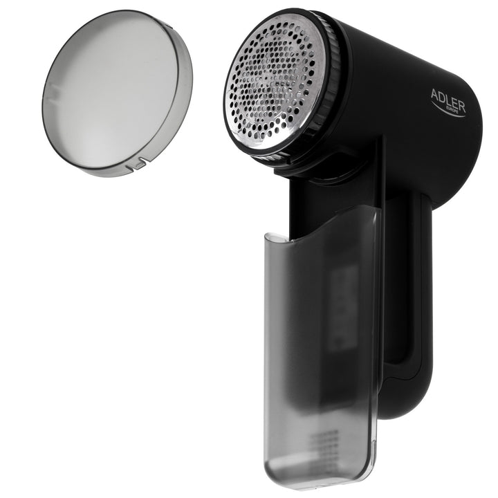 Adler odstraňovač žmolků, LCD displej, 3 rychlosti, černý, AD 9617 black