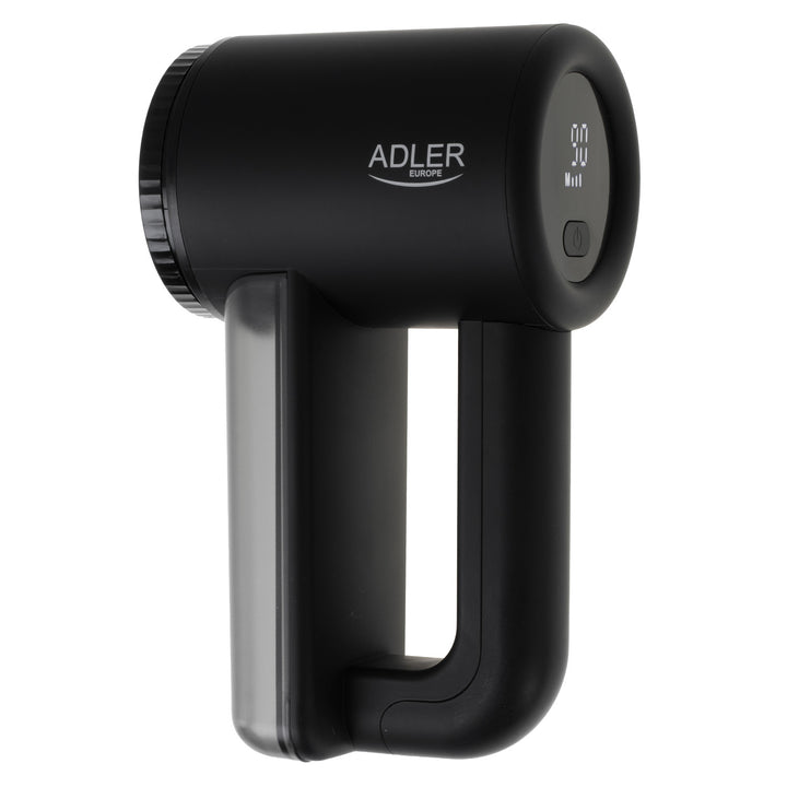 Adler odstraňovač žmolků, LCD displej, 3 rychlosti, černý, AD 9617 black