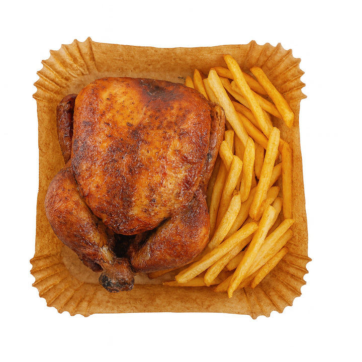 Papírové vložky do fritézy Adler, 16 cm, do 240 °C, biologicky rozložitelné, 100 kusů, AD 6731