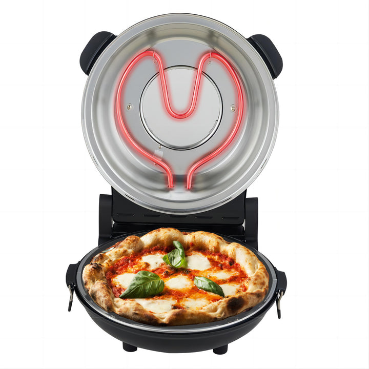 Pizza pec Adler, regulace teploty do 400 °C, keramický kámen, dva ohřívače, AD 6314