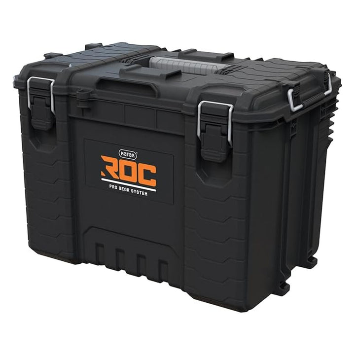 Nástrojová skříňka Keter ROC XL Pro Gear 2.0, nosnost 72 kg, úchyty Pro Mount, možnost zavěšení na zeď, 256980