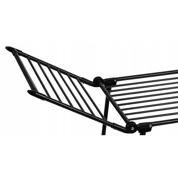 Sušák na prádlo Promis, silné a odolné trubky, dvě skládací křídla, vnější a vnitřní, velký rozestup tyčí, SU120