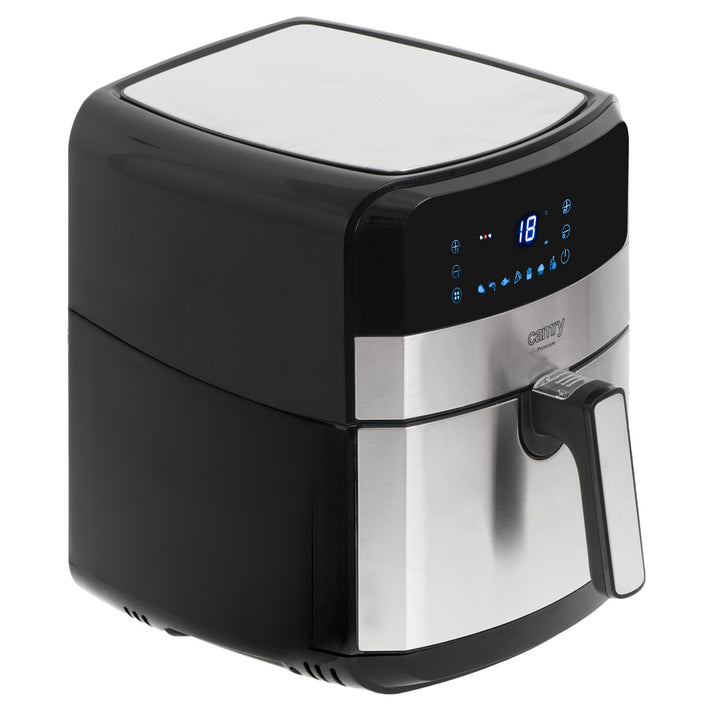 Bezolejová fritéza, 9 programů, 5,0 l, Airfryer, Camry CR 6311 + papírové vložky do fritézy, 16 cm, biologicky rozložitelné, 100 kusů