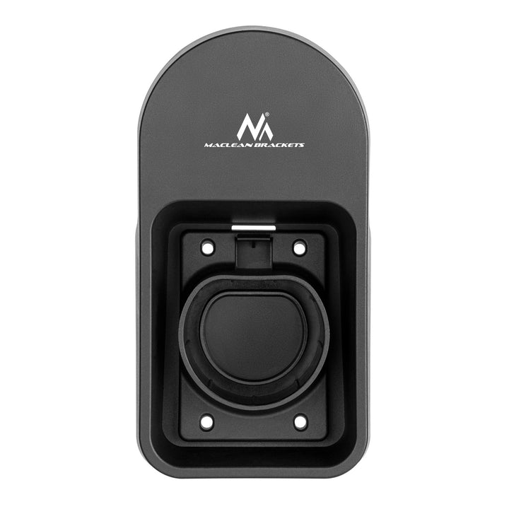 Nástěnný držák na kabel a zástrčku pro nabíječku elektromobilů Maclean, univerzální, typ 2, max. nosnost 10 kg, MC-901