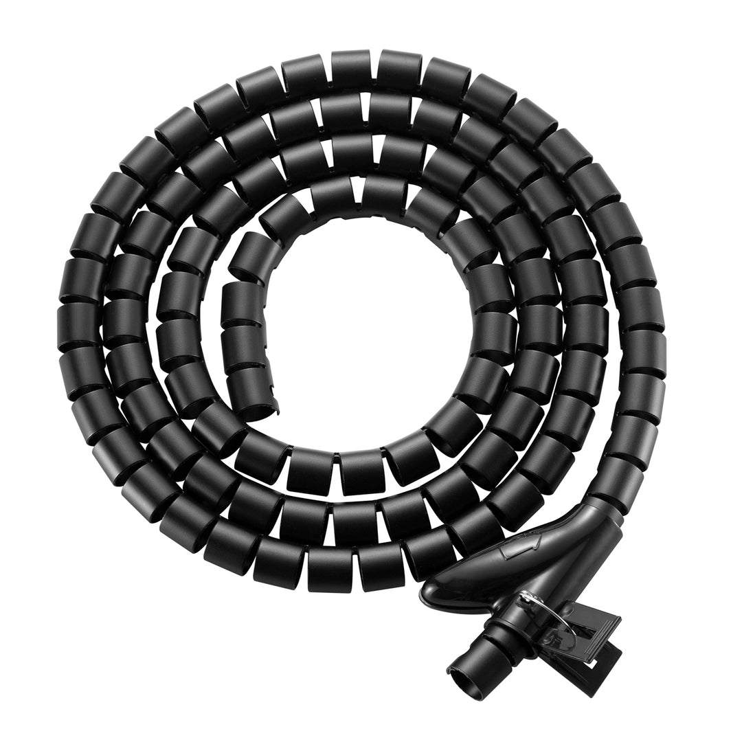 Organizér/kryt kabelů Maclean, 20 mm × 1000 mm, černý, MCTV-899 B