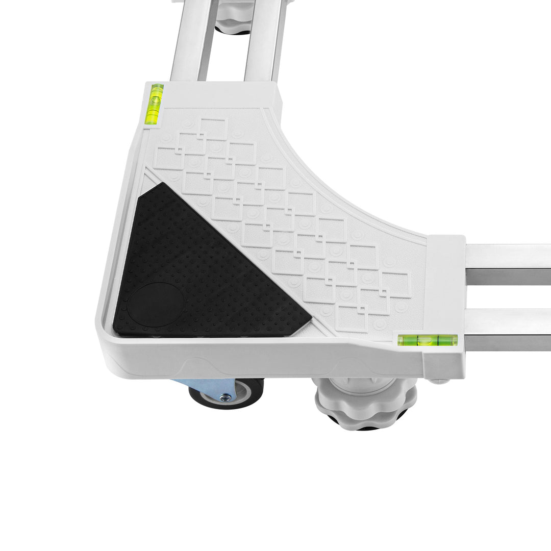 Mobilní podstavec pod domácí spotřebiče Maclean, aretace koleček, šířka 535–680 mm, univerzální, pro přepravu domácích spotřebičů, do 400 kg, MC-217
