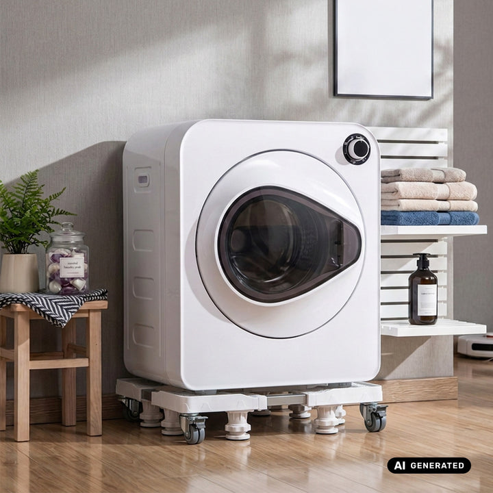 Mobilní podstavec pod domácí spotřebiče Maclean, aretace koleček, šířka 535–680 mm, univerzální, pro přepravu domácích spotřebičů, do 400 kg, MC-217