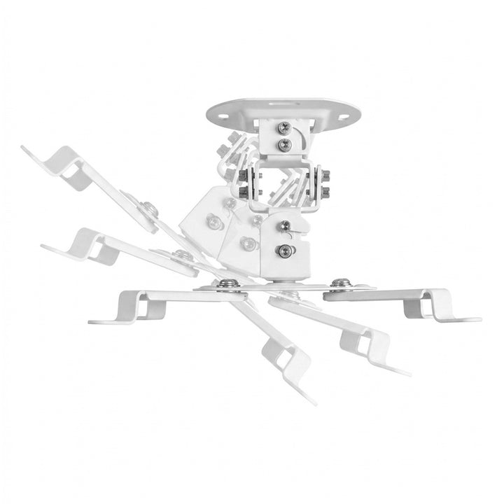 Stropní držák / závěs pro projektor Maclean, 54–320 mm, do 13,5 kg, otočný o 360 stupňů MC-200 W