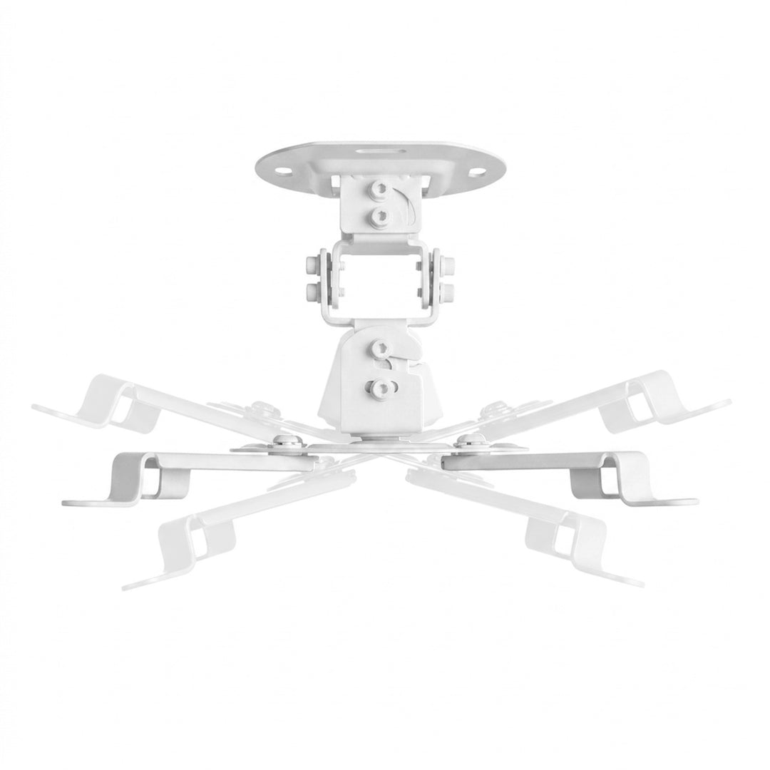Stropní držák / závěs pro projektor Maclean, 54–320 mm, do 13,5 kg, otočný o 360 stupňů MC-200 W
