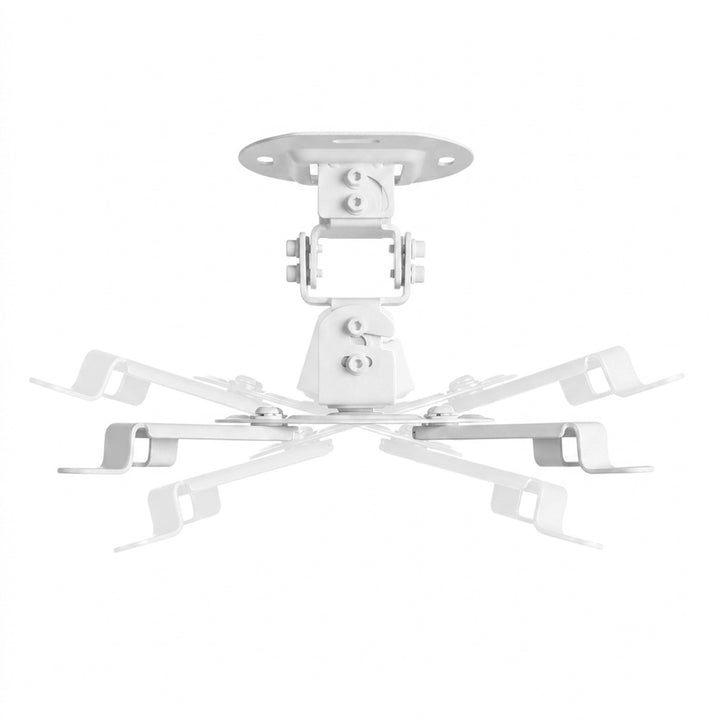 Stropní držák / závěs pro projektor Maclean, 54–320 mm, do 13,5 kg, otočný o 360 stupňů MC-200 W