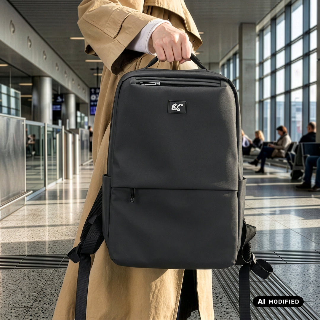 Batoh na notebook NanoRS, 15,6", černý, 41x29x4, voděodolný RS202 B