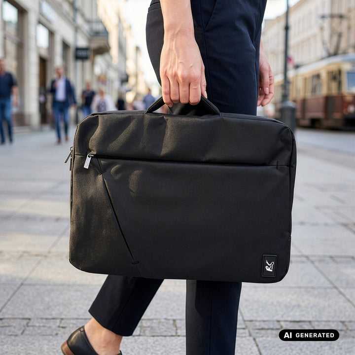Batoh na notebook NanoRS, 15,6", černý, 43×30×10, voděodolný RS203 B