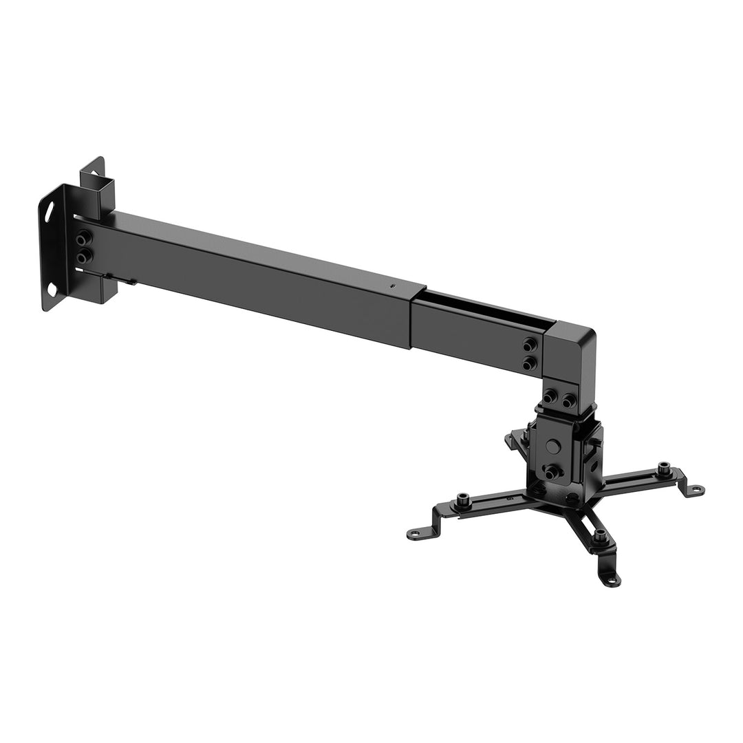 Nástěnný držák / závěs na projektor Maclean, černý, do 20 kg, MC-205 B
