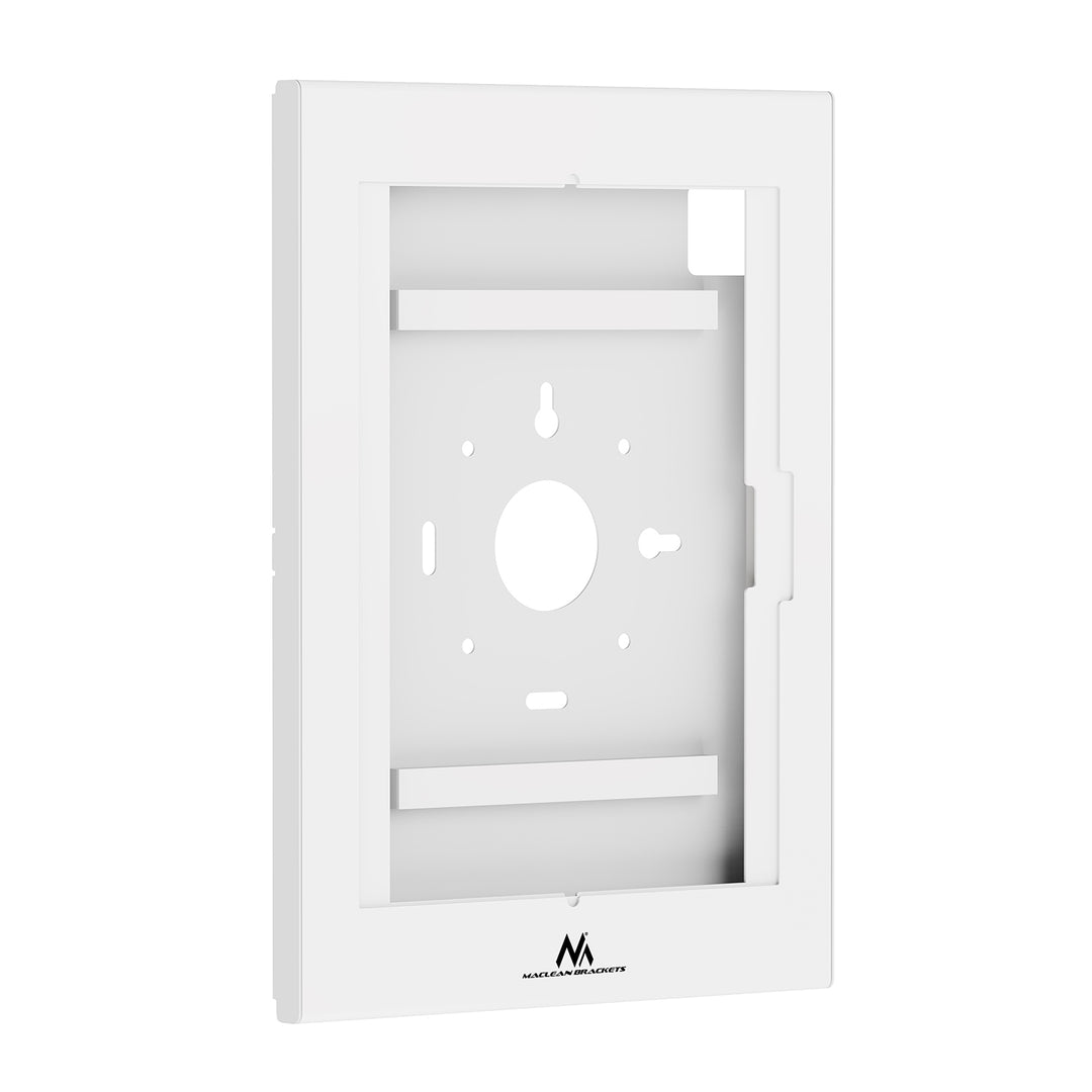 Reklamní držák na tablet Maclean, s aretací, 12,4"–13", iPad Air/Pro, Samsung Tab S10+/S9+/S8+/S7+, 257 × 350 × 22 mm, MC-950 W