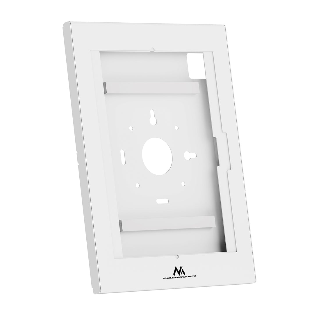 Reklamní držák na tablet Maclean, s aretací, 12,4"–13", iPad Air/Pro, Samsung Tab S10+/S9+/S8+/S7+, 257 × 350 × 22 mm, MC-950 W