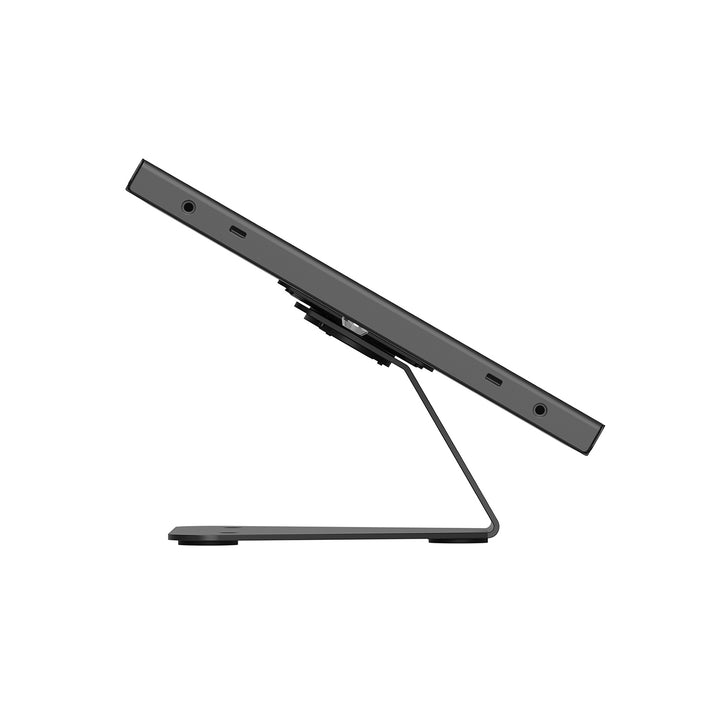 Reklamní držák na tablet Maclean, s aretací, 12,4"–13", iPad Air/Pro, Samsung Tab S10+/S9+/S8+/S7+, 257 × 350 × 22 mm, MC-956 B
