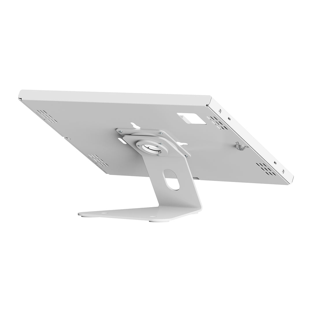 Reklamní držák na tablet Maclean, s aretací, 12,4"–13", iPad Air/Pro, Samsung Tab S10+/S9+/S8+/S7+, 257 × 350 × 22 mm, MC-956 W