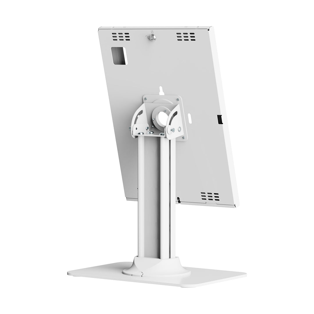 Reklamní držák na tablet Maclean, s aretací, 12,4"–13", iPad Air/Pro, Samsung Tab S10+/S9+/S8+/S7+, 257 × 350 × 22 mm, MC-958 W