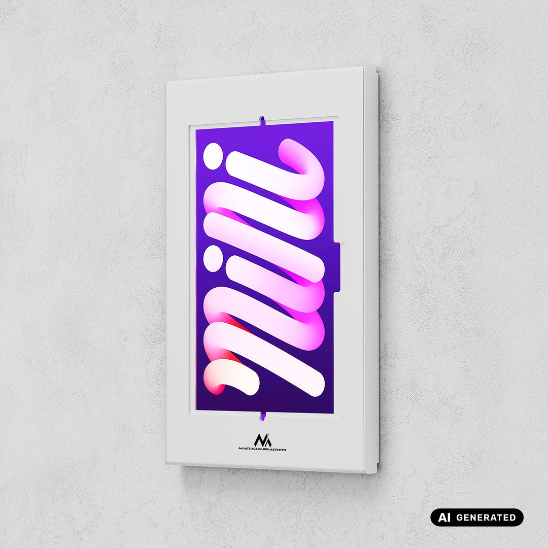 Reklamní držák na tablet Maclean, s aretací, 10,9"–11", iPad Air/Pro, Samsung Tab A&S Series, 220 × 323 × 22 mm, MC-955 W