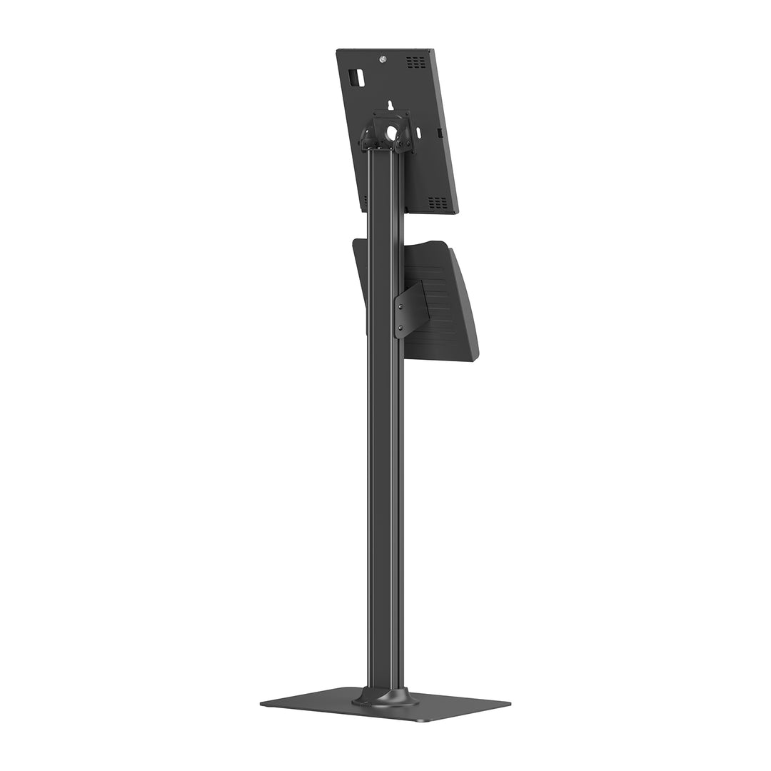 Reklamní držák na tablet Maclean, s aretací, 10,9"–11", iPad Air/Pro, Samsung Tab řady A a S, 220 × 323 × 22 mm, MC-960 B
