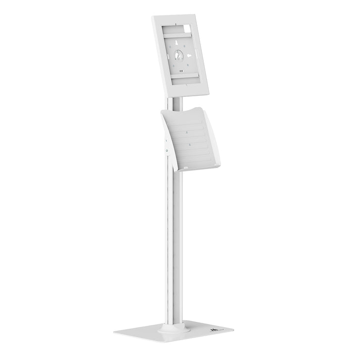Reklamní držák na tablet Maclean, s aretací, 10,9"–11", iPad Air/Pro, Samsung Tab A a S Series, 220 × 323 × 22 mm, MC-960 W