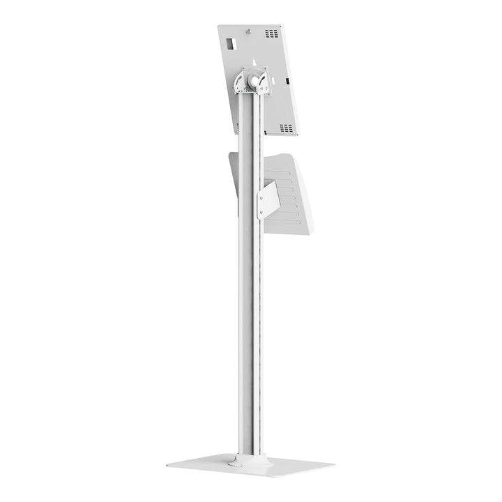 Reklamní držák na tablet Maclean, s aretací, 10,9"–11", iPad Air/Pro, Samsung Tab A a S Series, 220 × 323 × 22 mm, MC-960 W