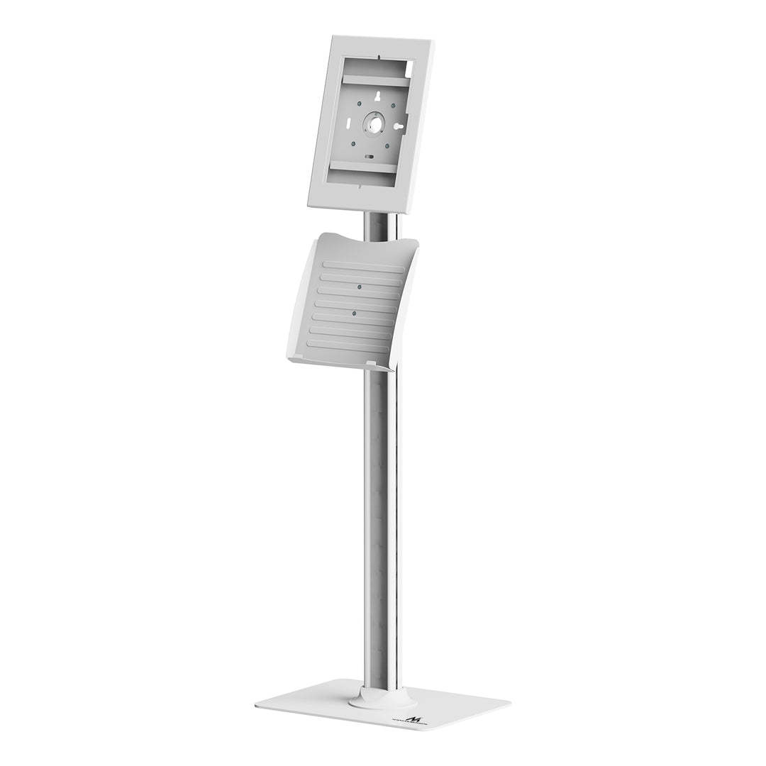 Reklamní držák na tablet Maclean, s aretací, 10,9"–11", iPad Air/Pro, Samsung Tab A a S Series, 220 × 323 × 22 mm, MC-960 W