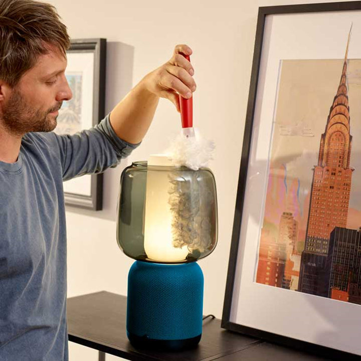 Mop na prach Vileda Flex&Catch, s krátkou rukojetí, ochrana proti sklouznutí, flexibilní hlavice + 10 náhradních vložek