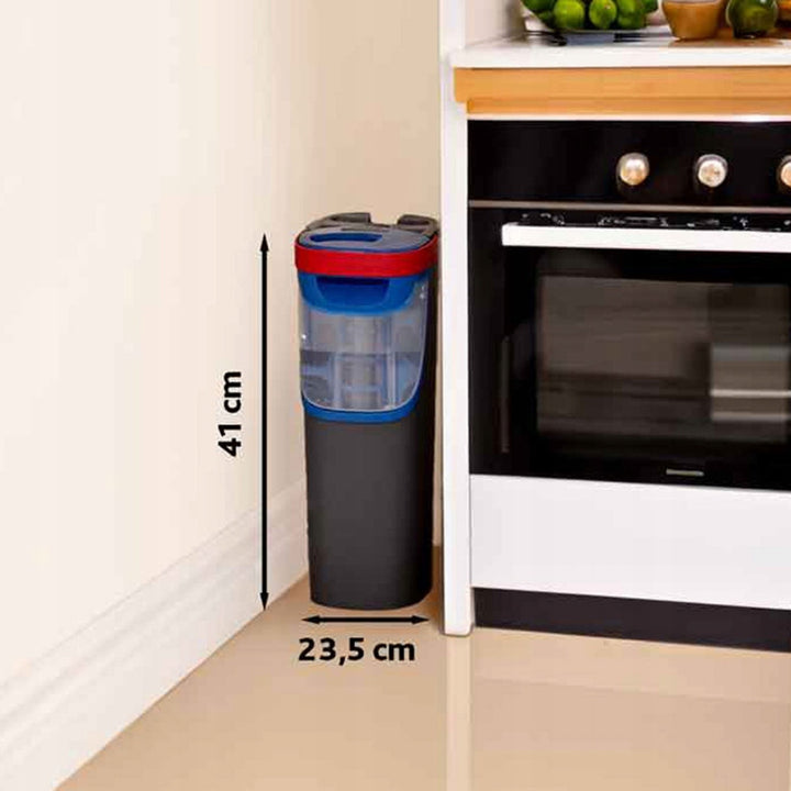 Plochý mop Vileda H2prO, 100% oddělení čisté vody od špinavé, dva zásobníky, 2 mikrovláknové nástavce, 360° koncovka, 175774