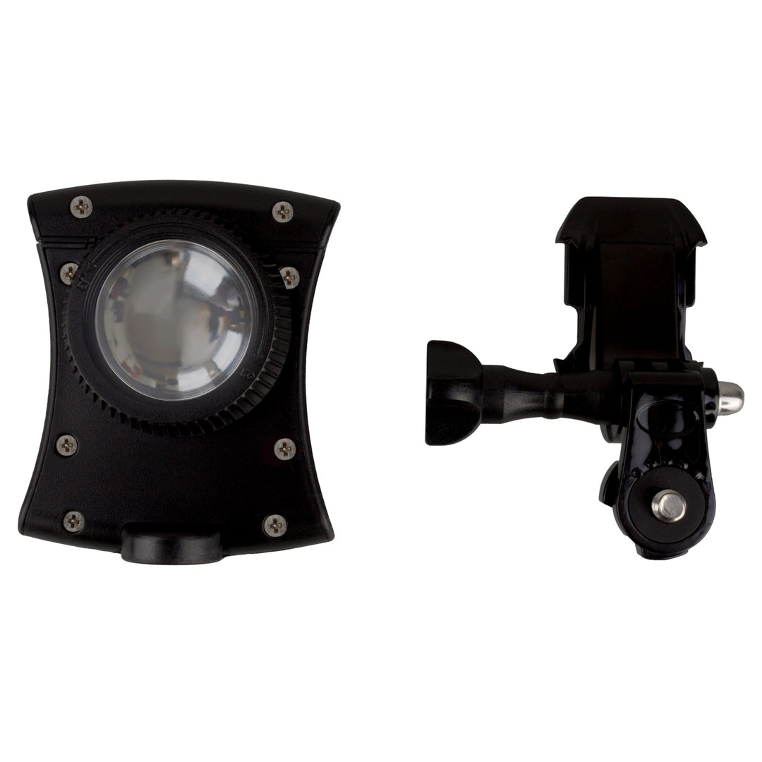 Batoh s LED signalizátorem, s dálkovým ovládáním, voděodolnost: dálkové ovládání IPx5, batoh IPX2 + sportovní popruhy na telefon Maclean