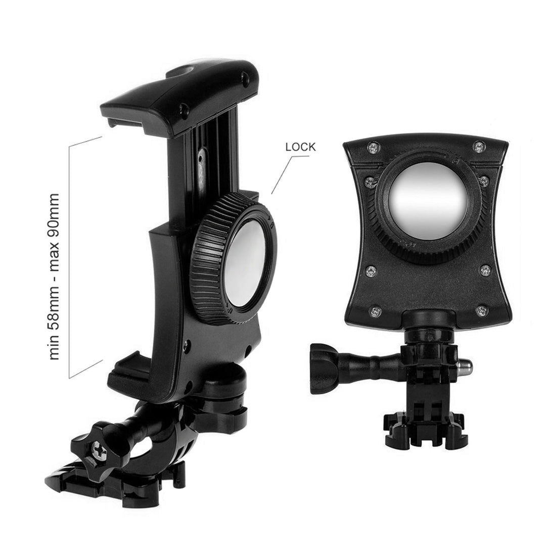 Batoh s LED signalizátorem, s dálkovým ovládáním, voděodolnost: dálkové ovládání IPx5, batoh IPX2 + sportovní popruhy na telefon Maclean