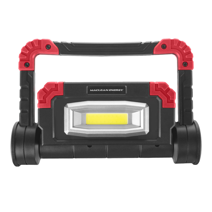 Pracovní lampa LED COB Maclean, 300 lm, 3 režimy svícení, teplota barev 6500 K, MCE439 2 kusy + 8x baterie Varta Industrial AA