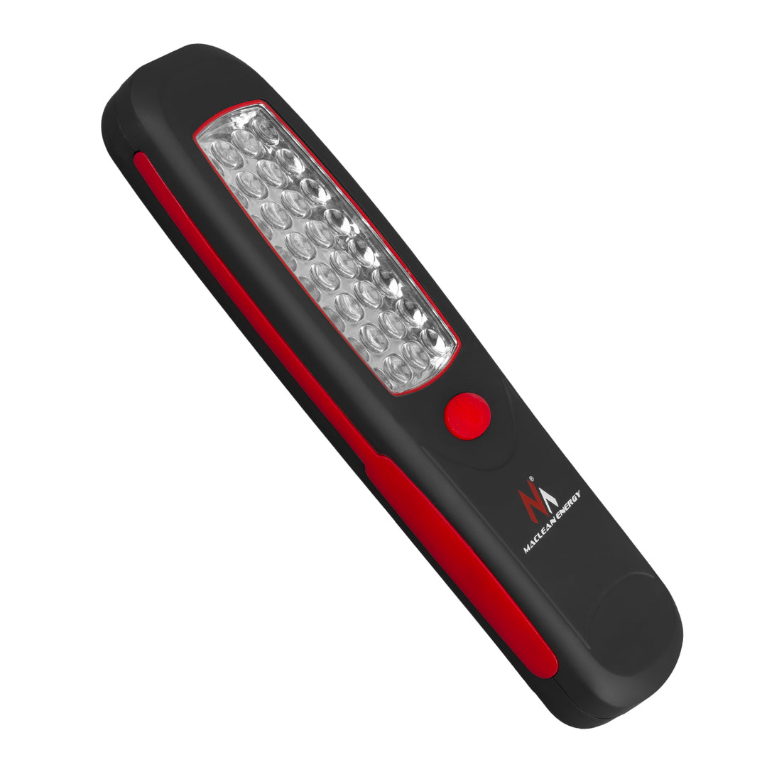 Dílenská lampa 24 LED Maclean, magnet, háček, MCE03 2 kusy + 6x baterie Varta Industrial LR6/AA R-06
