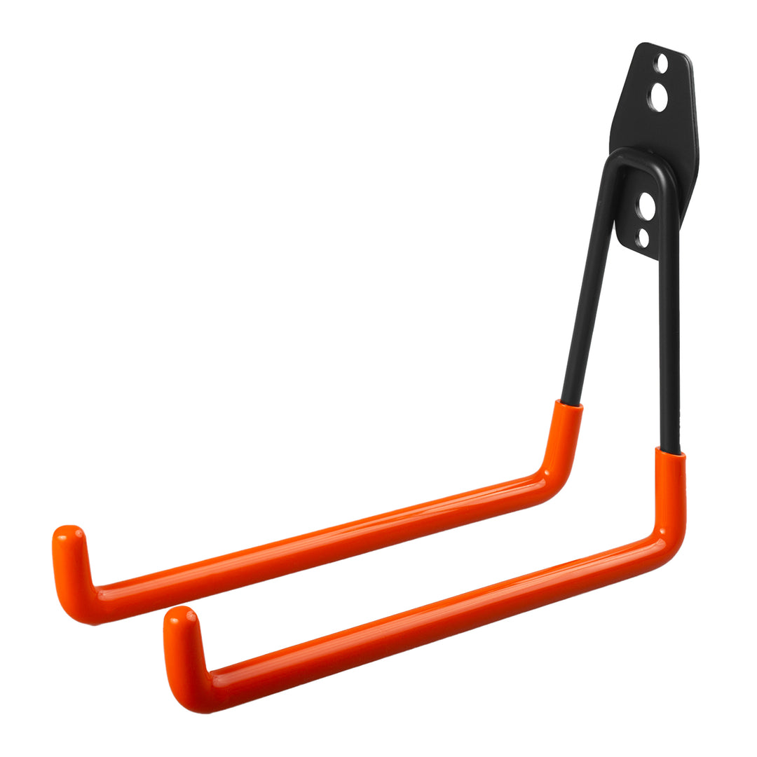 Držák / nástěnný věšák Maclean, na pneumatiky, zahradní nářadí, žebřík, hadice, kolo, max. zatížení 25 kg, MC-444, 4 kusy