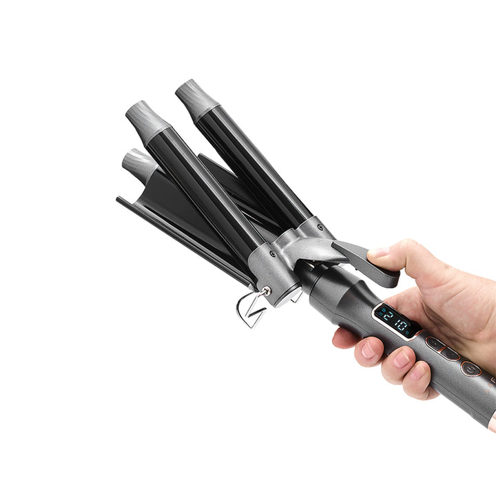 Vlnitý žehlička na vlasy LAFE, průměr topného tělesa 25 mm, výkon 105 W, Sleek & Shine Waver