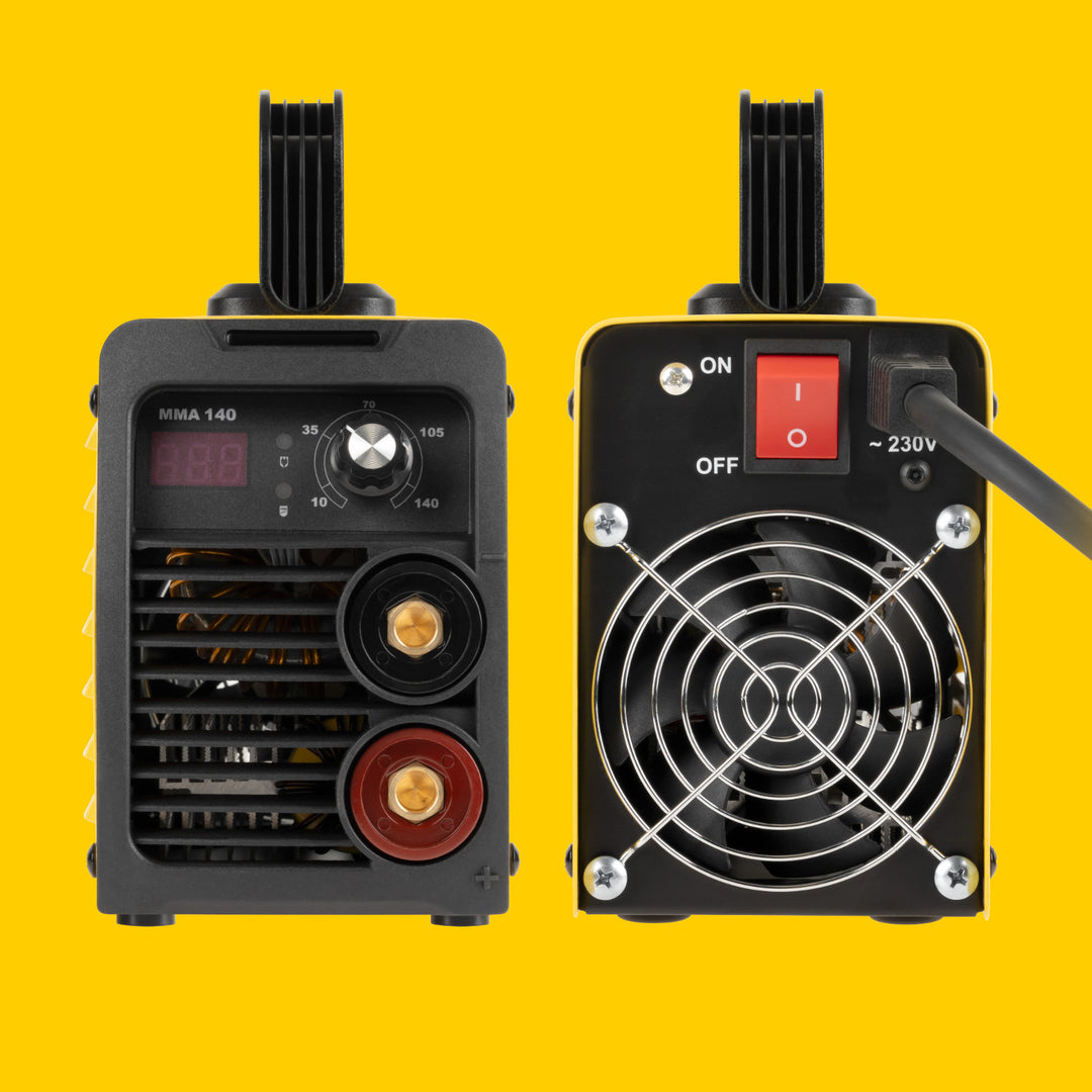 Svařovací stroj Rebel, MMA, LED displej, IP21S, 10–140 A, RB-1040