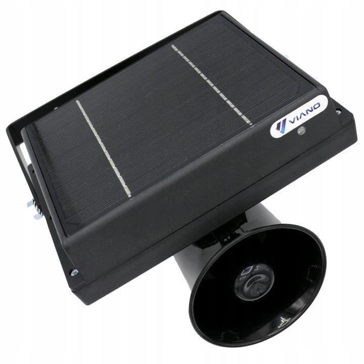 Solární odpuzovač ptáků Viano, odpuzuje vrány, špačky, holuby, kosy, vrabce a další ptáky, IP54, OP1