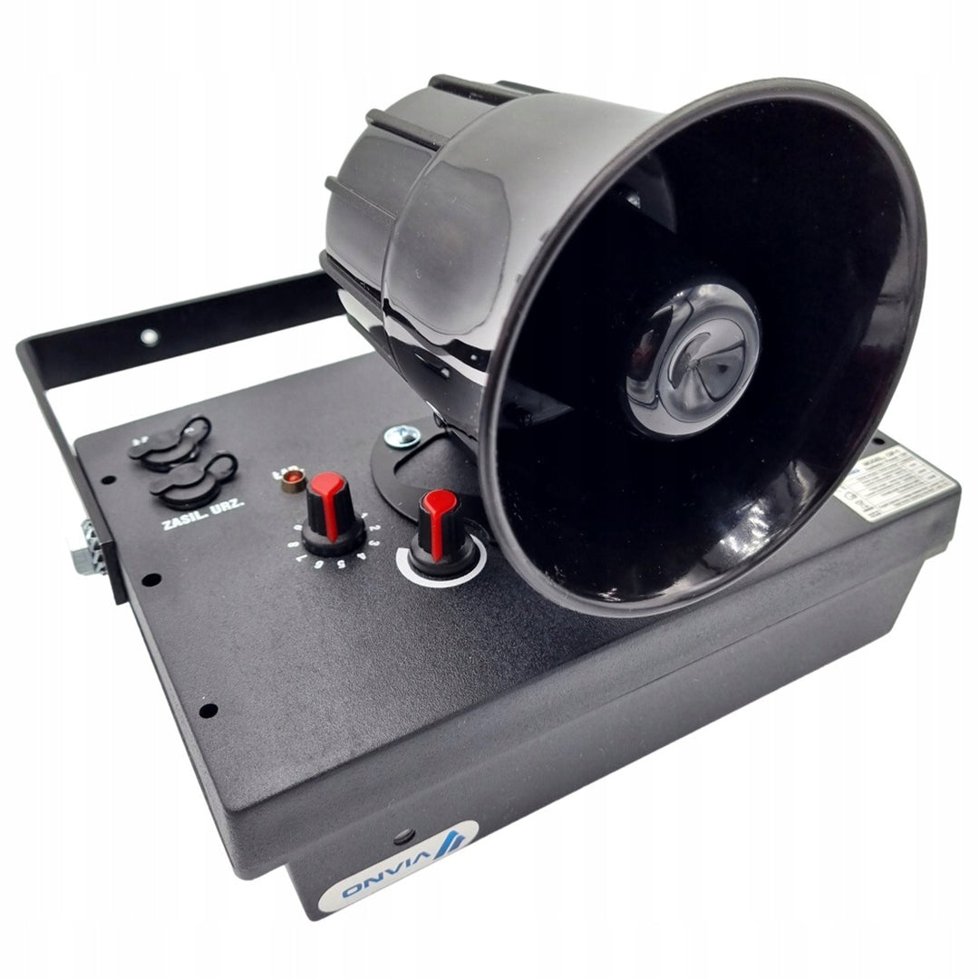 Solární odpuzovač ptáků Viano, odpuzuje vrány, špačky, holuby, kosy, vrabce a další ptáky, IP54, OP1